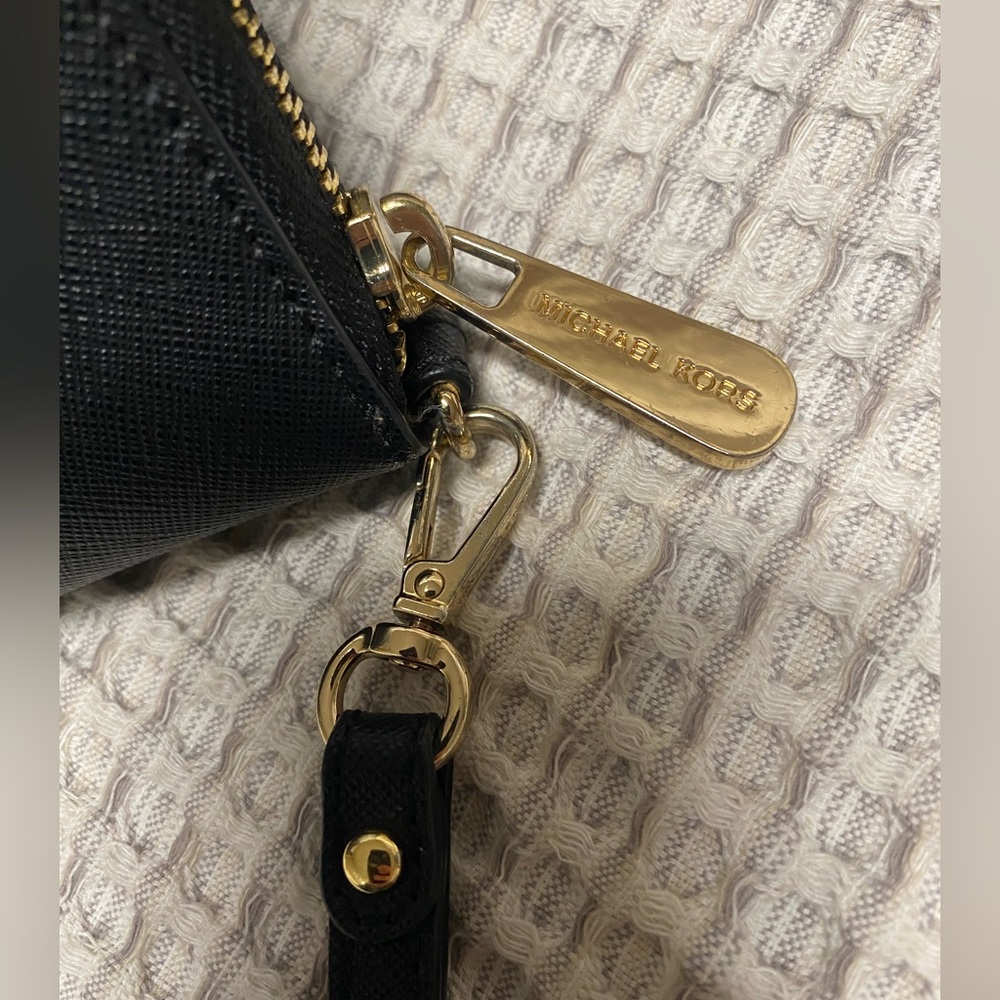 Michael Kors Black Wristlet Wallet - Picture 7 of 7